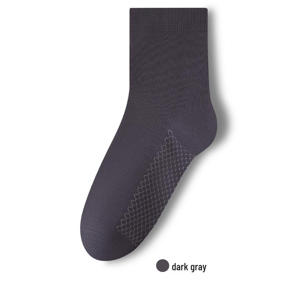 Мужские антибактериальные носки до середины икры из графена с эфирным маслом имбиря - Эксклюзивная скидка для новичков