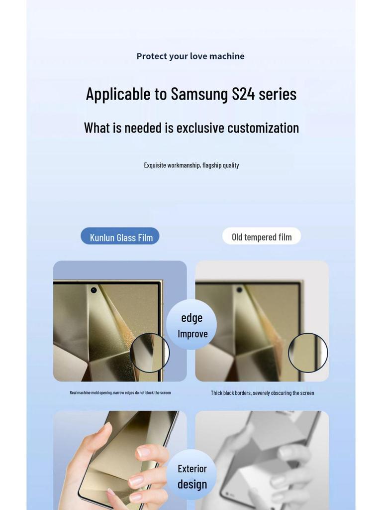 Закаленное стекло для Samsung Z Fold & Flip: Полный экран, Анти-шпион для Z Fold7/6/5/4 и Z Flip7.