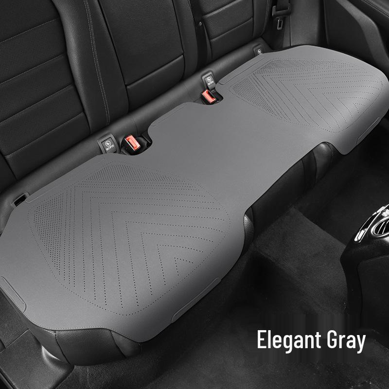 Универсальный замшевый комплект подушек для автомобильного сиденья - Всесезонный, Трехкомпонентный, Готовый к лету, Тонкая подушка с поясничной поддержкой.