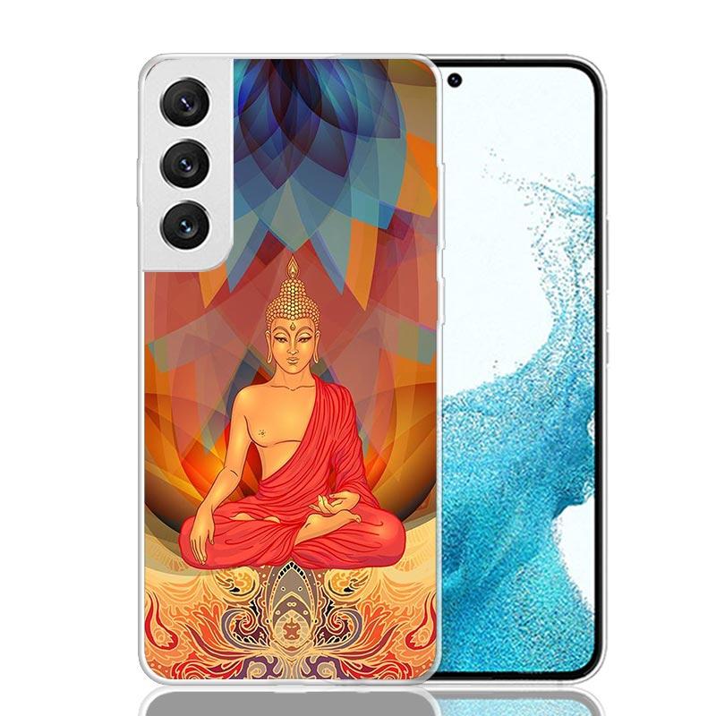Чехол для телефона Gautama Buddha Budha Belief для Samsung Galaxy S25 S24 S23 S22 S21 FE S20 Ultra S10 Plus Арт Индивидуальный Coque Capa S2