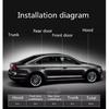 5M L-образная уплотнительная лента Универсальная для автомобиля Звукоизоляция Резиновый уплотнитель двери Уплотнитель от непогоды