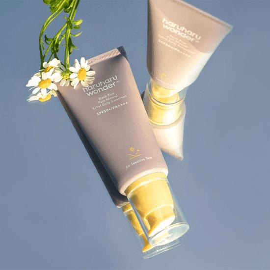 HARUHARU WONDER Солнцезащитный крем для ежедневного использования Black Rice Pure Mineral Relief SPF 50+ PA++++ 50 мл
