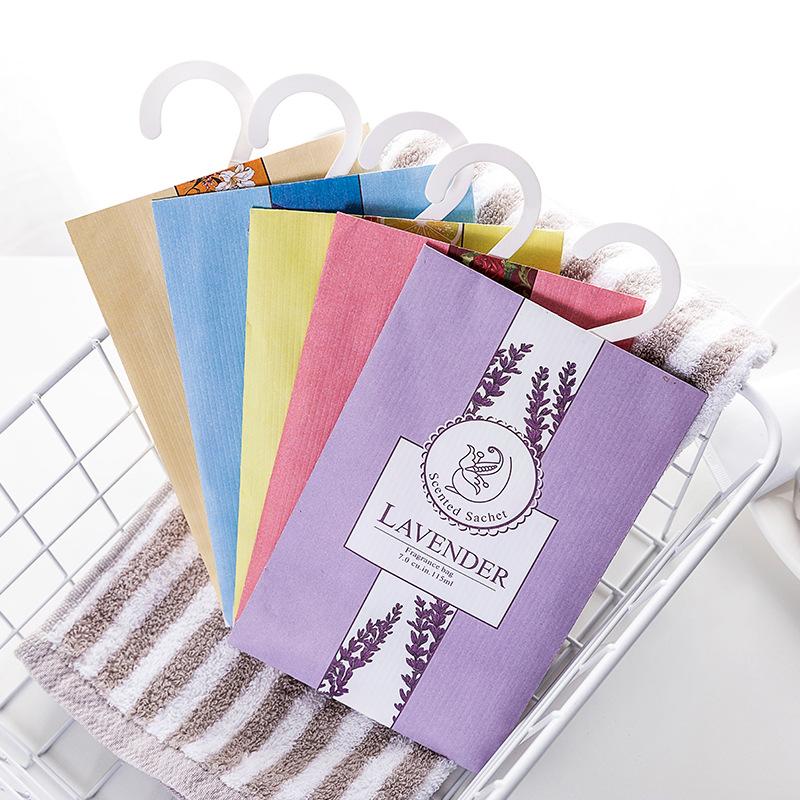 Natural Sachet Aromatherapy Bag Hanging Fragrant Sachet For Wardrobe Closet Car Fragrance Air Freshening Home Supplies