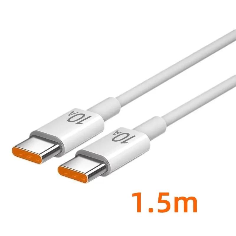 10A 120W сверхбыстрый зарядный USB-кабель типа C для iPhone 16 15 Huawei P60 P50 USB-кабель C для передачи данных шнур для Xiaomi Samsung Poco Redmi