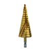 Titanium-Plated Spiral Groove Step Drill Bit 4-32mm Hex Shank Hole Enlarger