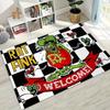 3D Бунтарский RAT FINK Автомобили Знак Мультяшный Ковер для Спальни Гостиной Дивана Дома Декор Приветственный Коврик, Большой Детский Игровой Нескользящий Напольный Коврик