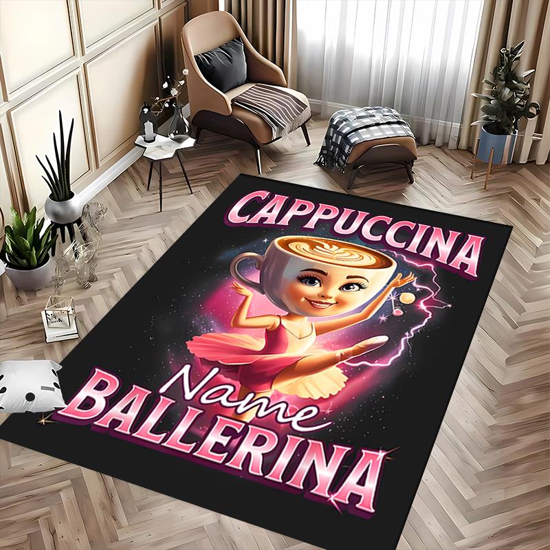 Custom personalization Italian Brainrot animal Area Rug - Perfect For Kitchen, Bathroom,Laundry Room Decor Large Size Available,Gift All Seasons