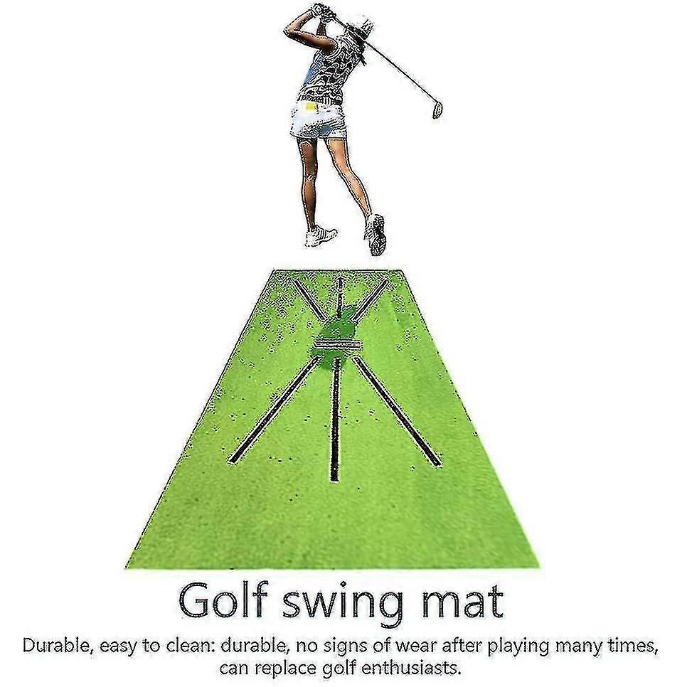 Golf Training Mat For Swing Golf Training Mat Batting Mini Golf Golf Training Aid Set GuanGuan