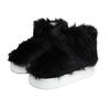 Warm Winter Cotton Shoes Women Warm Fur Home Slippers EVA Non-Slip Plush Slippers Indoor Couple Thick Sole Footwear Slides