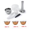 Для Nespresso Vertuo POP Многоразовая кофейная капсула Vertuoline Многоразовый фильтр-капсула из нержавеющей стали с оригинальным портом