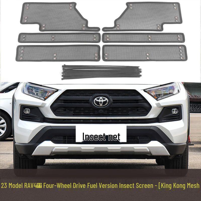 Toyota RAV4 Anti-Insect Radiator Protection Net Cover Against Pollen, Catkins, and Dust