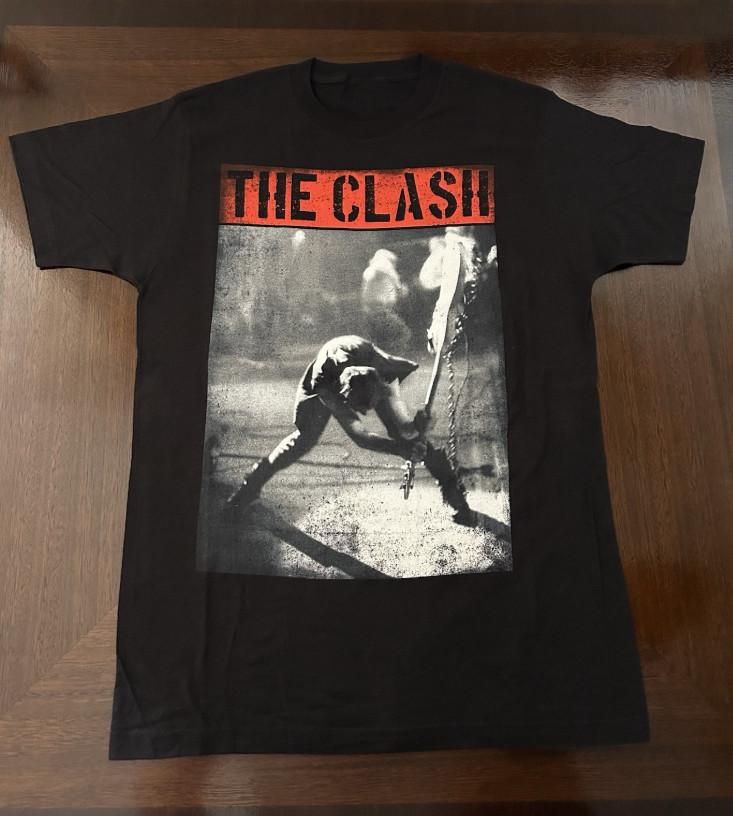 Футболка унисекс с коротким рукавом The Clash Guitar S-5XL GE474