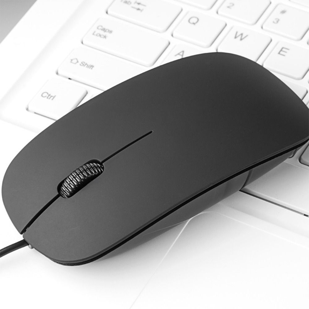 Новая игровая мышь Ультратонкая Колесо для геймера Бесшумная Проводная мышь Для ПК Ноутбука Acer USB Оптическая