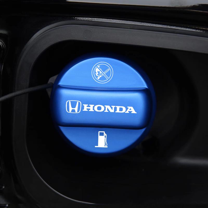 DGT2 Car Fuel Tank Cap Warning Metal Sticker Decorative Protective Sticker For Honda Civic FIT Accord Prelude CRV 5th City CRZ CRX
