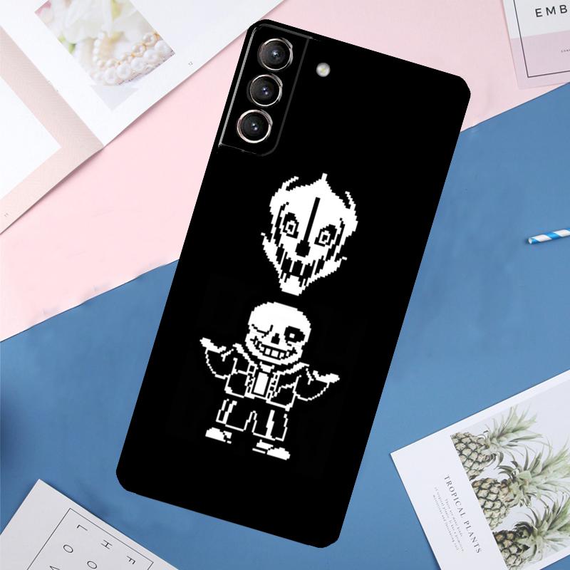 Чехол Undertale Sans для Samsung Galaxy S23 S22 S24 Ultra Note 20 S20 S21 FE S9 S10 Note 10 Plus Задняя крышка