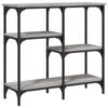 VidaXL Table console sonoma gris 80x29x75 cm bois d'ingénierie 834078
