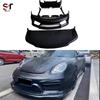 Подходит для Porsche 987.1 Cayman GT4: Модифицированный обвес кузова с передним бампером, задним бампером и боковыми юбками
