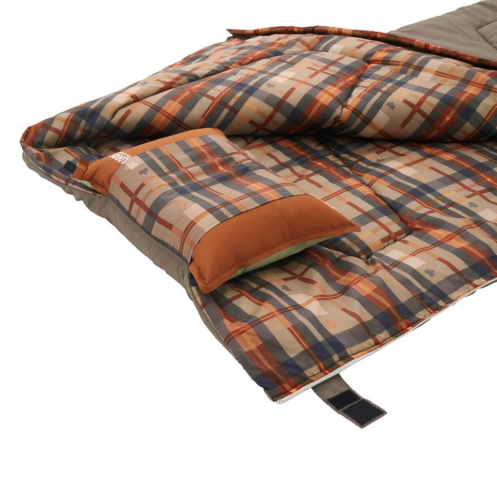 LOGOS Антибактериальная и дезодорирующая полностью моющаяся подушка Sound Leash Rough 72600018 Спальный мешок подходит для предотвращения стихийных бедствий. Возможность подключения.