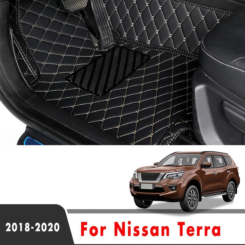 Car Floor Mats For Nissan Terra 2018 Interior Accessories Styling Waterproof Protector Covers Decoration Carpets