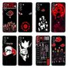 Phone Case For Samsung Galaxy S22 S21 S20 Ultra S20FE Silicone Coque S22 S21 S20 S10 S9 S8 Plus S10e Cover Akatsuki Naruto Anime