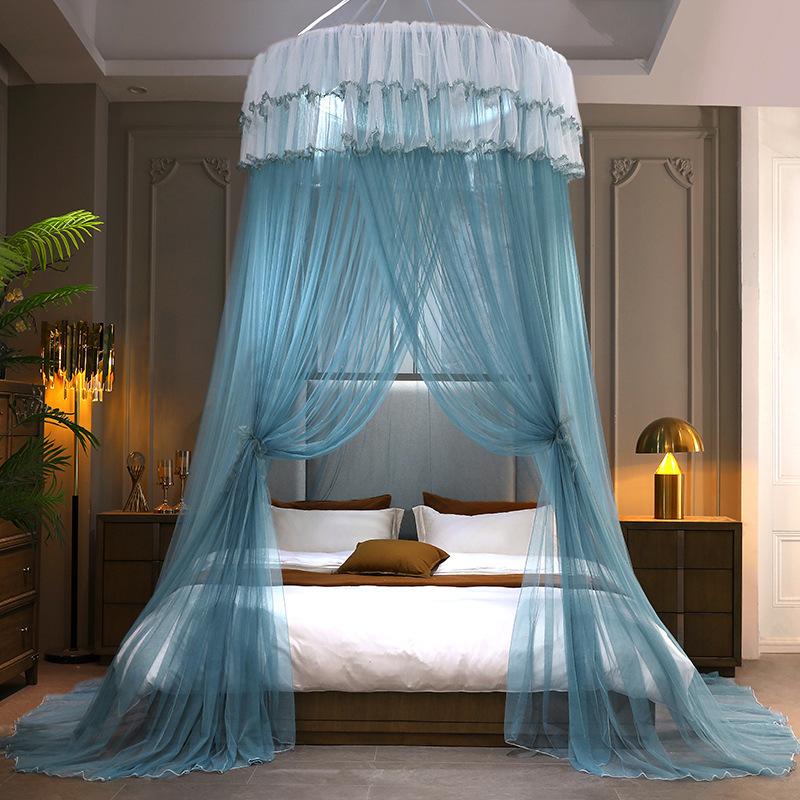 1.2M Children Bed Mosquito Net Girl Round Bed Tent Mosquito Nets Curtain Canopy for Double Bed Mosquito Net Home/Garden