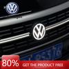 Для VOLKSWAGEN VW Sagitar 2019-2025 ACC Передняя эмблема и светодиодный задний значок (Задний значок требует отверстие для доступа к проводке диаметром 0,5 см для