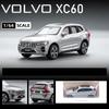 Simulation 1/64 Volvo XC60 XC40 Alloy Car Model Diecast Metal Toy Vehicle Collection Miniature Voiture Home Decor Boy Car Toy