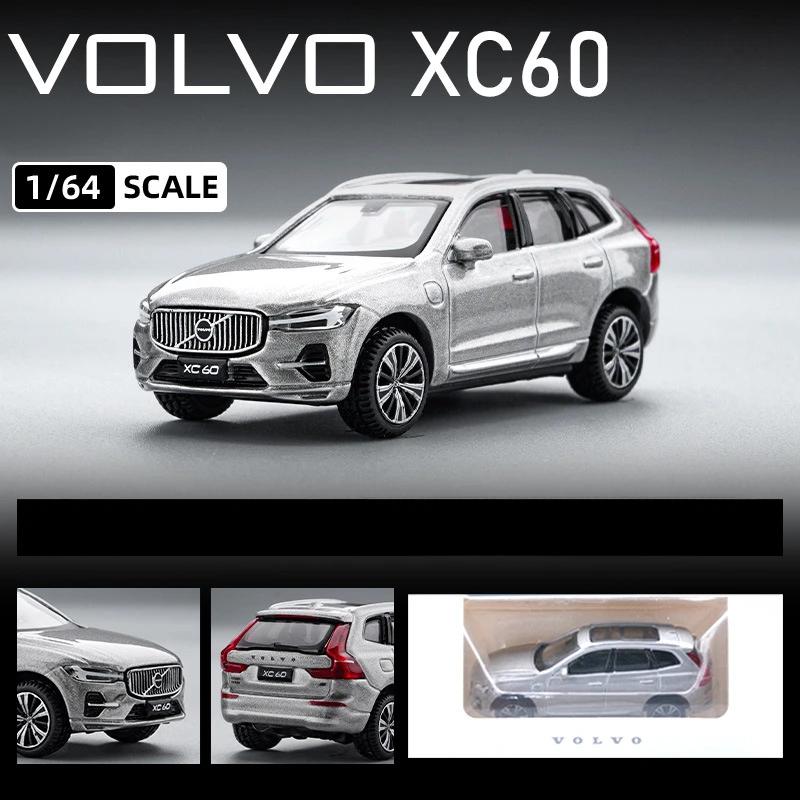 Simulation 1/64 Volvo XC60 XC40 Alloy Car Model Diecast Metal Toy Vehicle Collection Miniature Voiture Home Decor Boy Car Toy