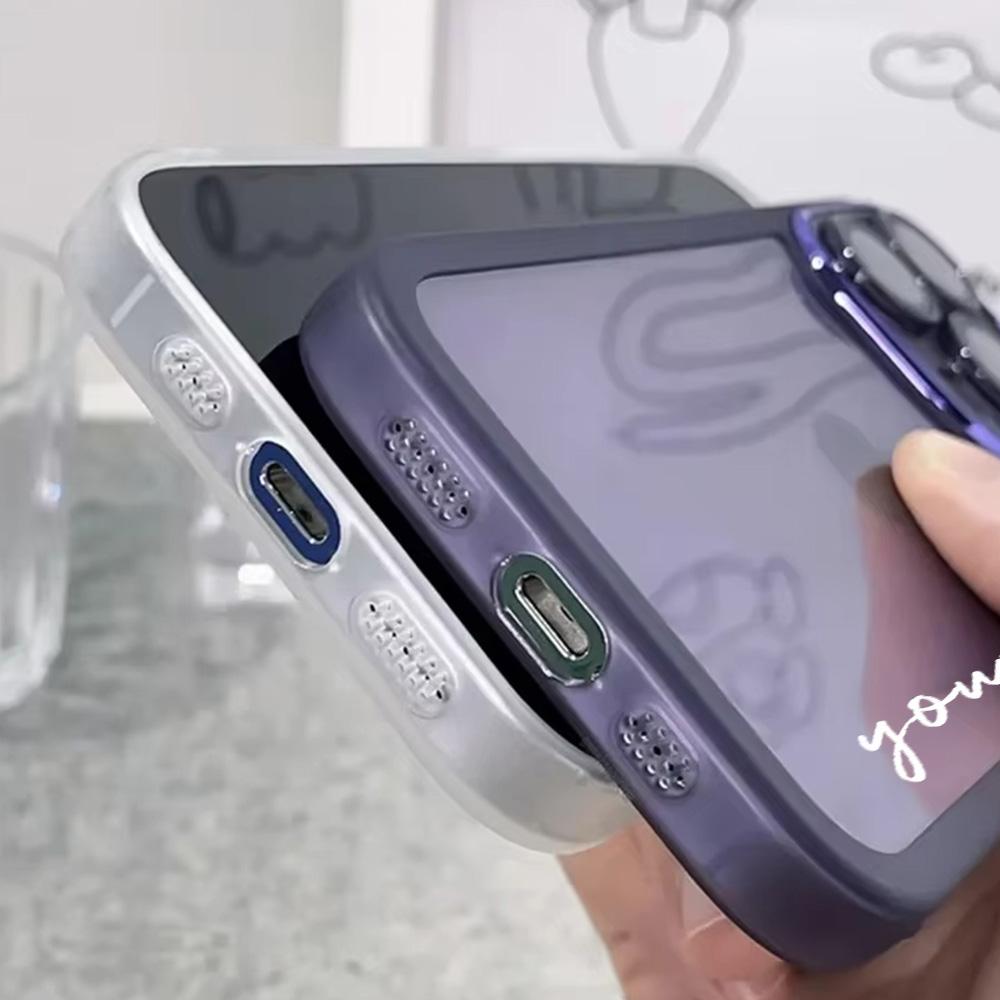 Customized Name Bumper Clear Phone Case For VIVO Vivo Y38 5G Y36 4G Y35 Y33T Y31 Y30 Y28s Y27s Y22s Y21T Y21s Y20s G Y20i 2021 Y20 Y19s Y18s Y17s