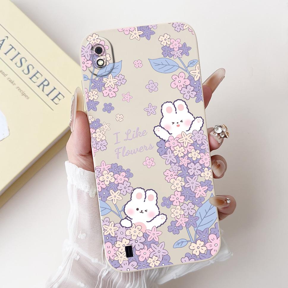 For Samsung A10 Case SM-A105F SM-A105G Stylish Flowers Butterfly Soft Slim Fundas Phone Case For Samsung Galaxy A10 Back Cover