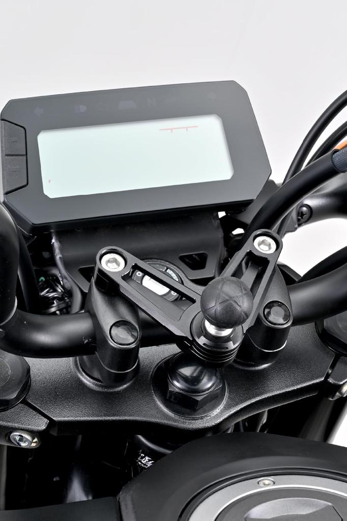 Daytona Motorcycle Smartphone Holder for Flex Optional Handlebar Post Base FSH, B-4 (60724)
