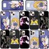 Чехол для телефона Samsung Galaxy S24 S23 iPhone 15 14 Xiaomi Redmi Note 13 12 11 8 10 9 Pro Max X XR OPPO A15 Huawei Sailor Anime Moon Girl Cute Cover