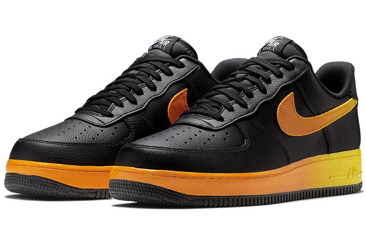Nike Air Force 1 Low Черный Желтый Оранжевый CJ0524-001