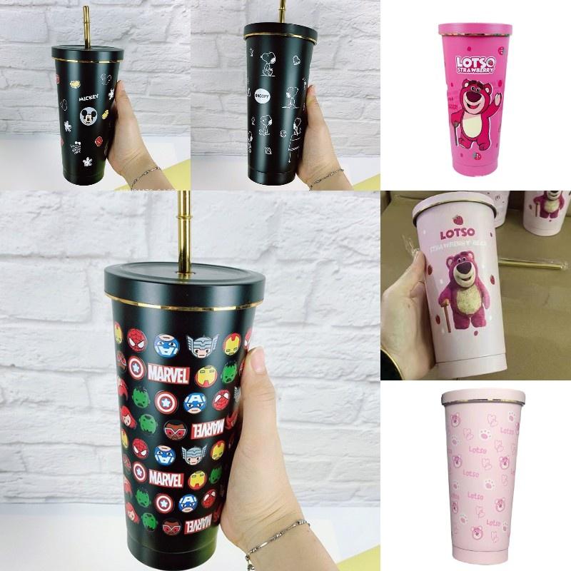 Keep Your Drinks Hot Or Cold For Hours With This Stylish Cartoon Thermos Cup