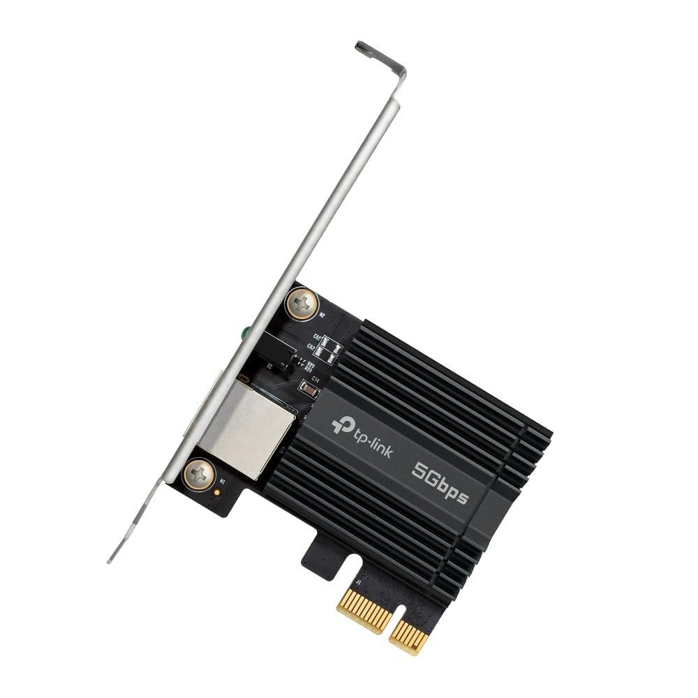 Сетевой адаптер TP-Link TX301 5 Гбит/с PCIe, Многогигабитная Ethernet-карта PCI Express 5G/2,5G/1G/100M, Высокоскоростная проводная LAN-карта