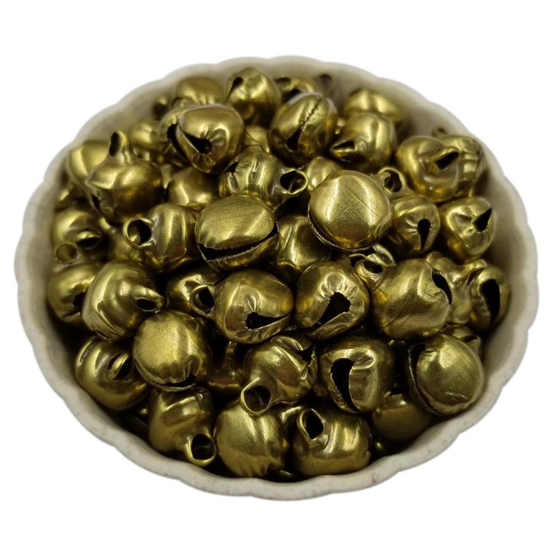 Творческий Craft DIY ювелирные аксессуары кулон DIY браслет ожерелье 6-12 мм железные колокольчики 10-50 шт подарочные подвески рождественские колокольчики