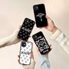 Luxury Fashion J-Joop For IPhone 15 16 Pro Max 11 12 13 14 XS XR X Plus 16E Matte Translucent Phone Cover