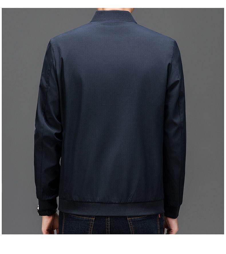 Woodpecker Men's 2025 Spring/Autumn Casual Executive Baseball Jacket