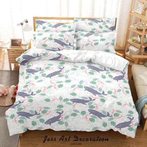 Comforter Whale Bed Decoration First Choice Gift Suitable For Children Boys Girls And Adults Soft Warm And Breathable