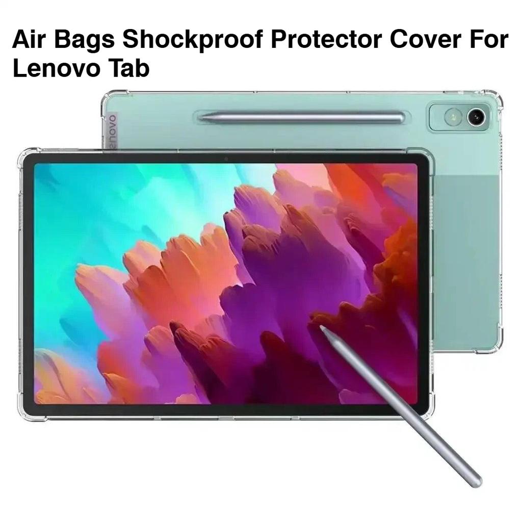 Противоударный защитный чехол с подушками безопасности для Lenovo Tab P12, прозрачный мягкий чехол из ТПУ для Lenovo Xiaoxin Pad Pro 12,7 дюймов, 2023