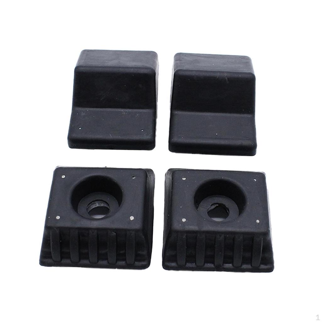 4 Pieces Trunk Accessories A1247580144 Compatible Black for E Class 124 Series Sturdy Supplies