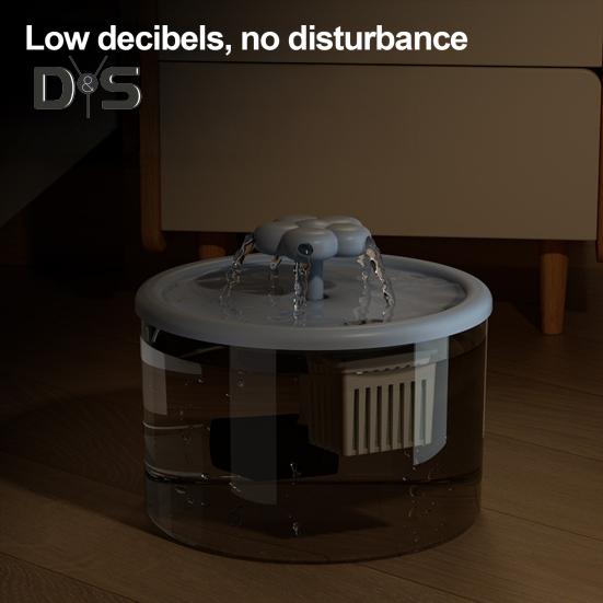 1,5 л фонтанчик для кошек автоматический питьевой фонтанчик для домашних животных тихий диспенсер для воды для домашних животных с прозрачным резервуаром для домашних кошек и собак