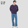 Gap Unisex Loose Fit Logo Embroidered Fleece Crewneck Sweatshirt 831294