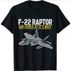 Футболка с принтом истребителя-бомбардировщика ВВС F-22 Raptor, тактический стелс-истребитель, новая, хлопковая, повседневная, для мужчин, унисекс, модная, для фитнеса