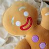 Пряничный человечек плюшевая игрушка бисквит Peluche набитое печенье мягкая кукла украшение комнаты подарки на день рождения