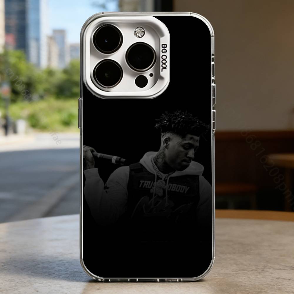 Y-YoungBoy Never Broke Again Case for iPhone17 16 15 14 13 12 11 Pro Max Plus Air 16E X XR XS Max Hard Shockproof Bumper Cover