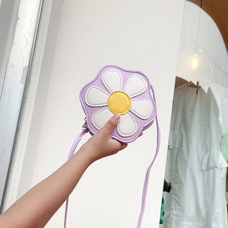 Сумка принцессы для маленькой девочки Сумка для девочки Осень и зима Супер Милая детская сумка-мессенджер Цветы Сумки для девочек