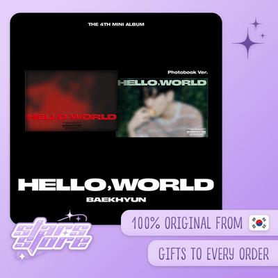 BAEKHYUN - 4-й МИНИ-АЛЬБОМ [HELLO, WORLD] (ФОТОАЛЬБОМ ВЕР.) - Случайная версия