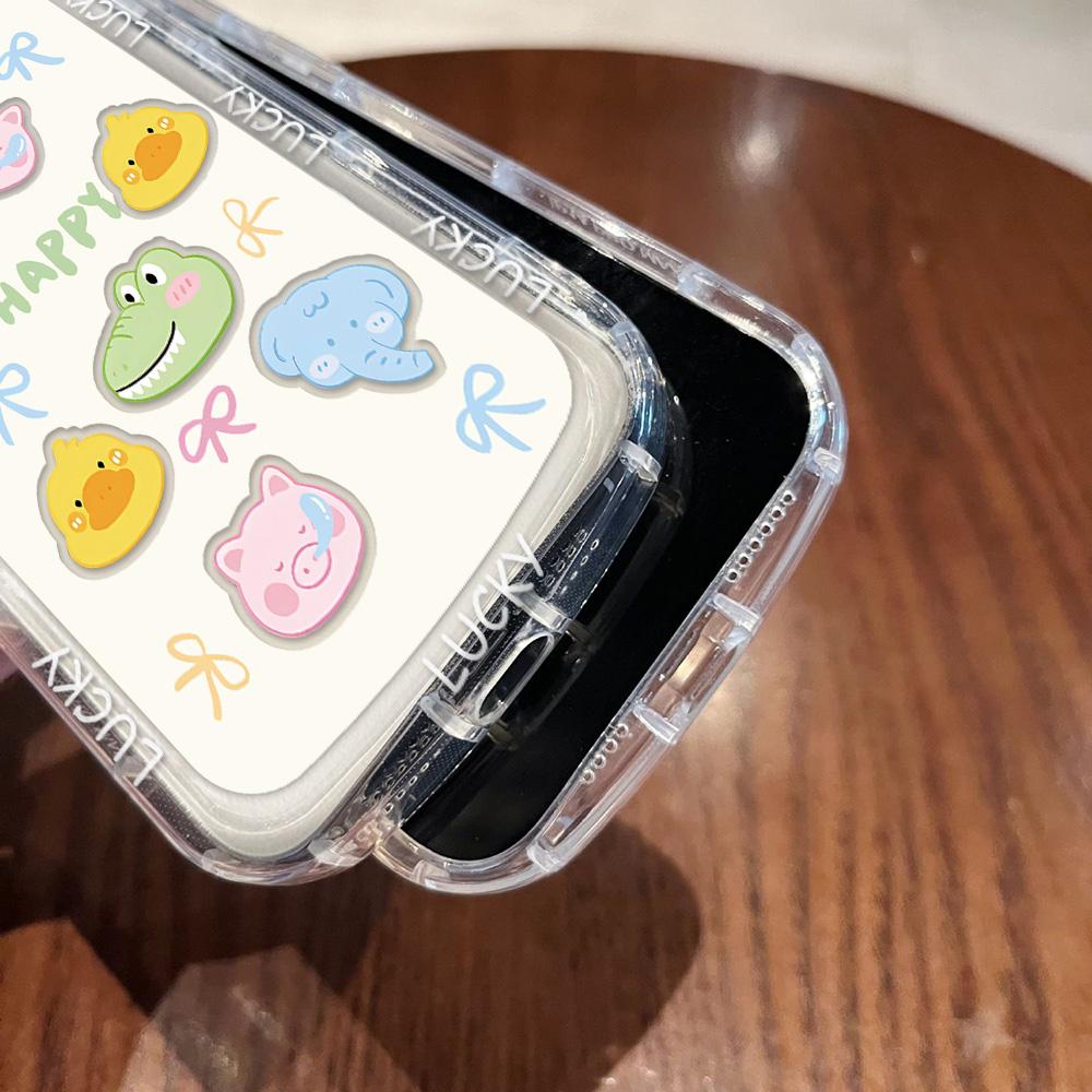 Чехлы для мобильных телефонов iPhone 11 13 XR 15 Pro Max 12 14 Pro Max чехол для iPhone 16 7 Plus 8 Plus XS Max Мультяшный узор Защита от падений Ударопрочный