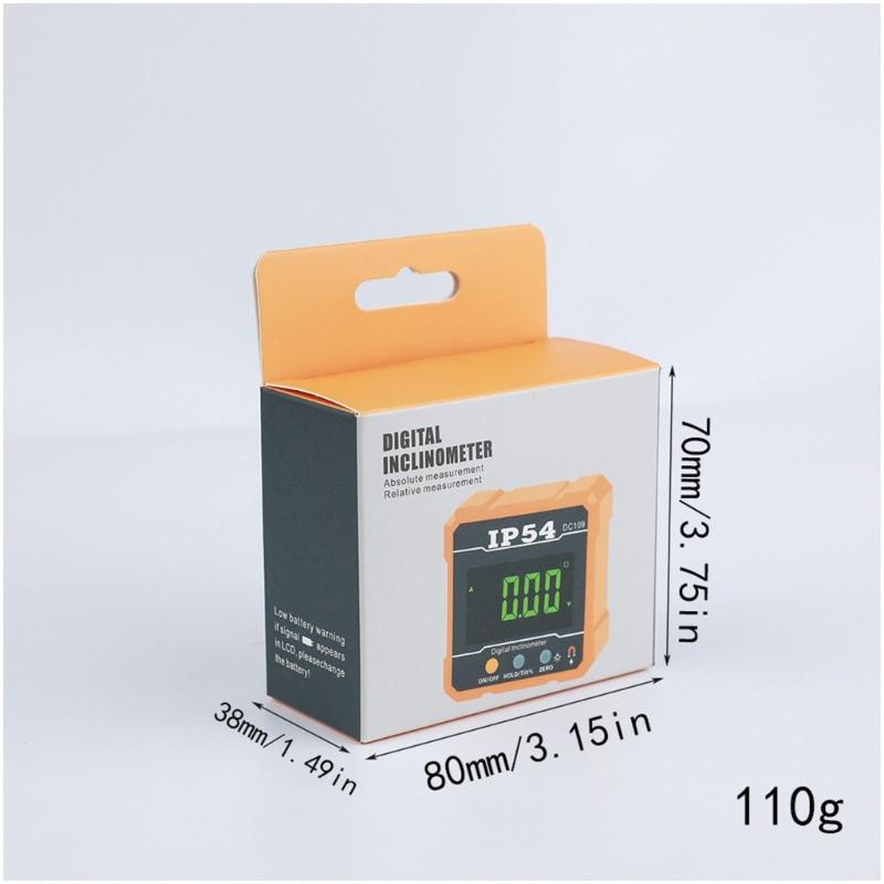 Electronic Inclination Meter With Display For Exact corner And Level Checking